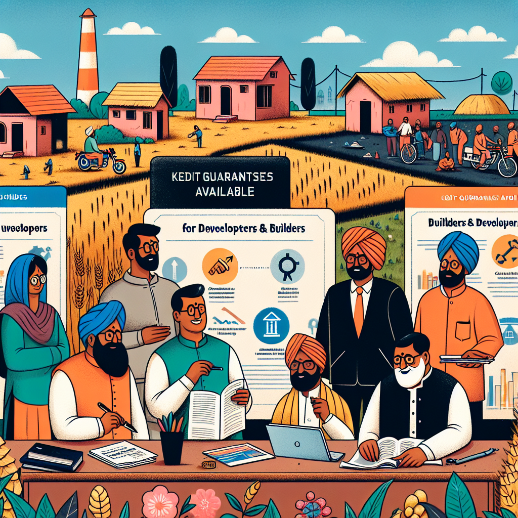 Garantías de crédito para startups rurales en India: claves para desarrolladores y constructores