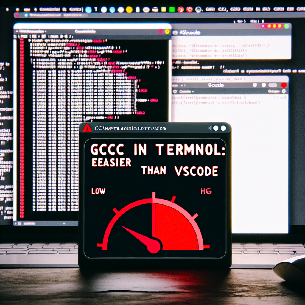 GCC en la terminal: más fácil que VSCode