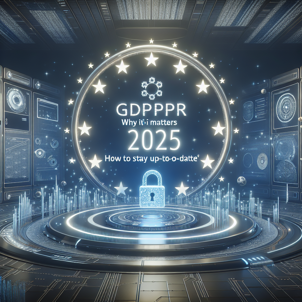 GDPR 2025: Por qué importa y cómo estar al día