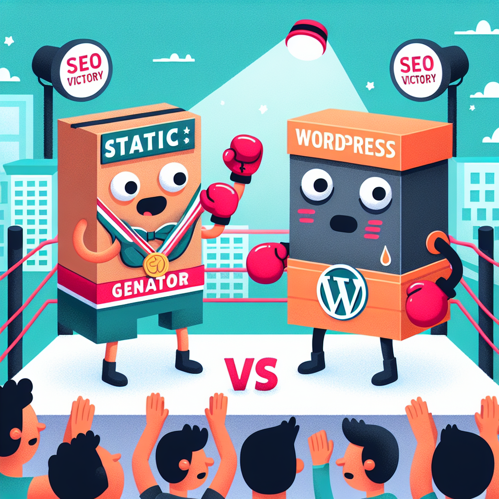 Generadores de sitios estáticos vencen a WordPress en SEO para pymes