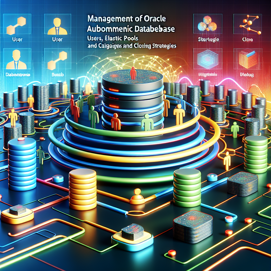Gestión de Oracle Autonomous Database: Usuarios, Pools Elásticos y Estrategias de Clonación