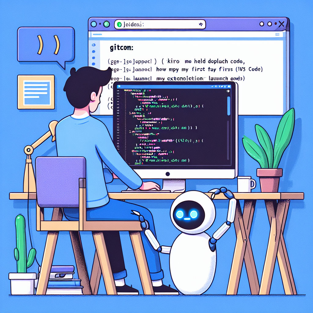 Gitcom: Cómo Kiro AI me ayudó a lanzar mi primera extensión para VS Code