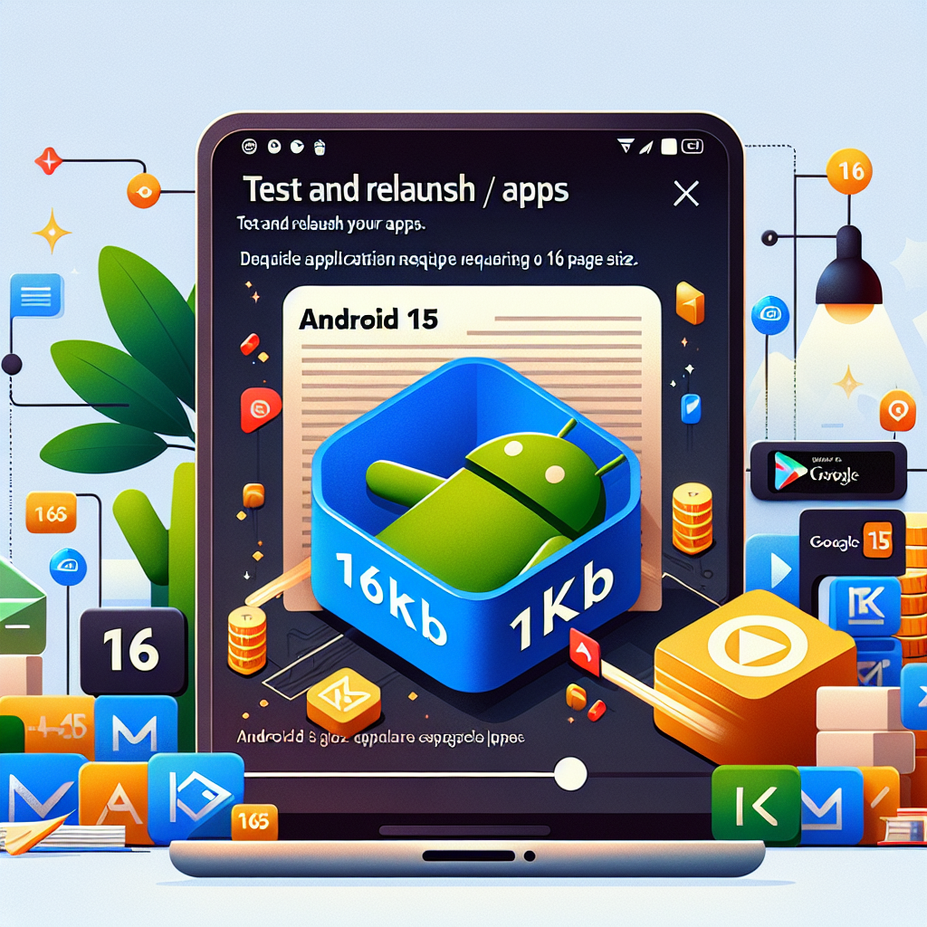 Google Play exige 16 KB de tamaño de página para Android 15: prueba y relanza tus apps
