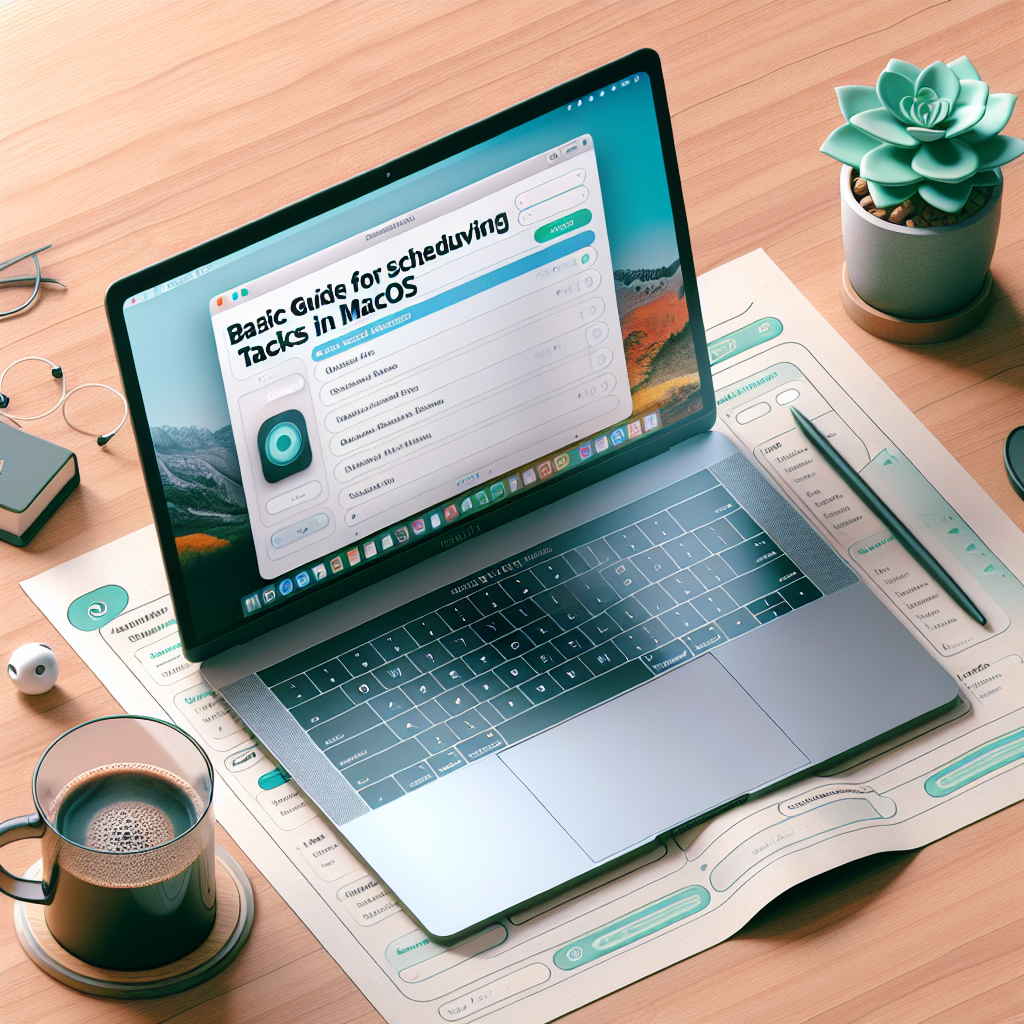 Guía básica para programar tareas en macOS