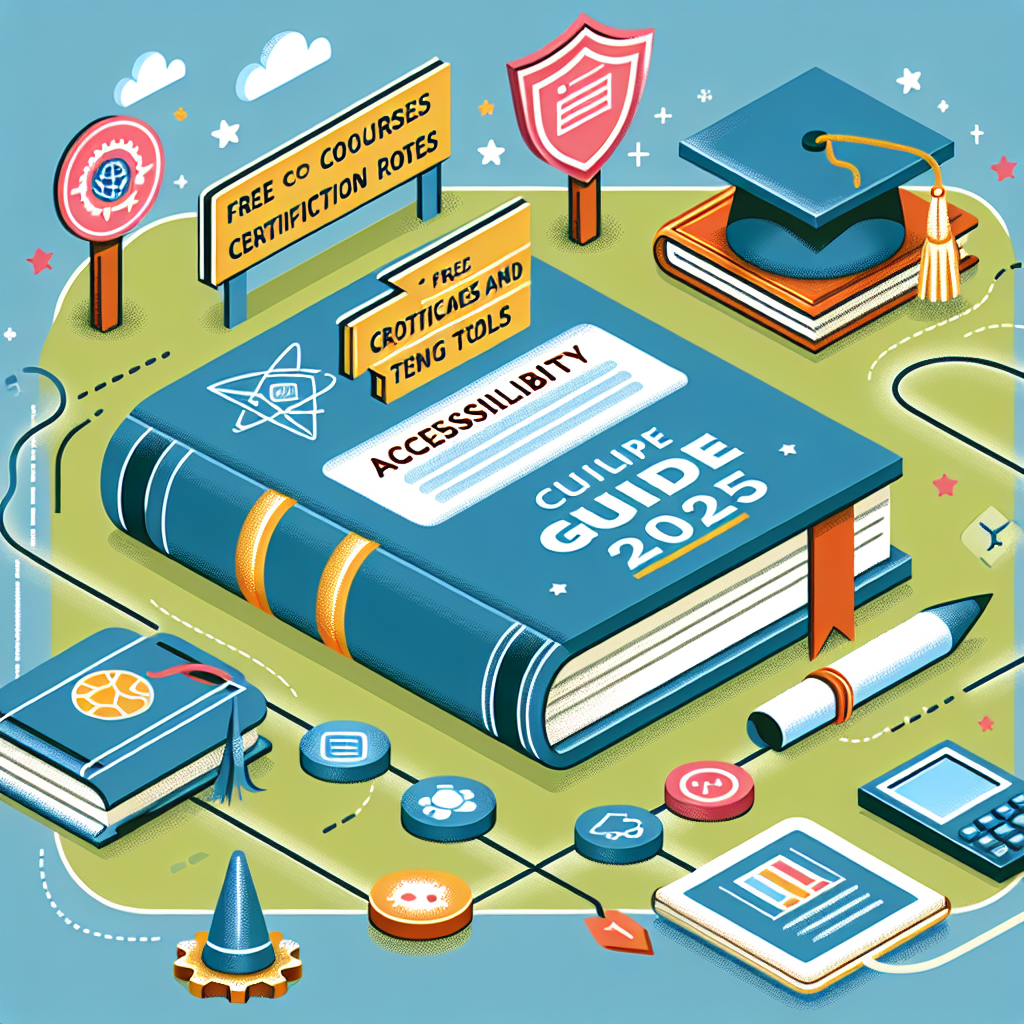 Guía de Accesibilidad 2025: Cursos gratuitos, Rutas de Certificación y Herramientas de Prueba