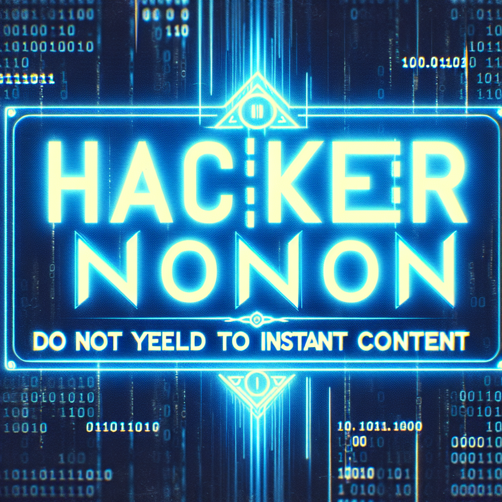 HackerNoon: No cedas al contenido instantáneo