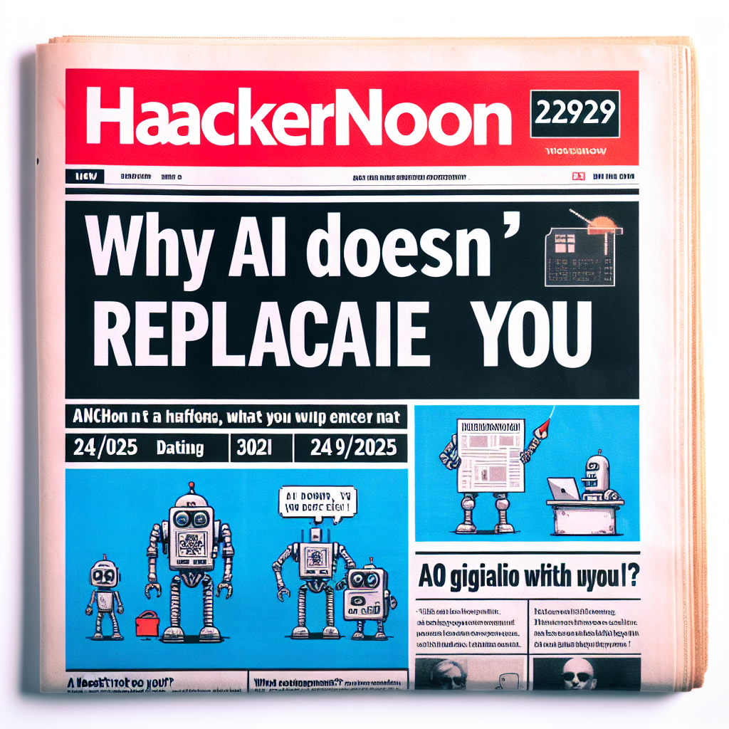 HackerNoon: Por qué la IA no te reemplaza (24/09/2025)
