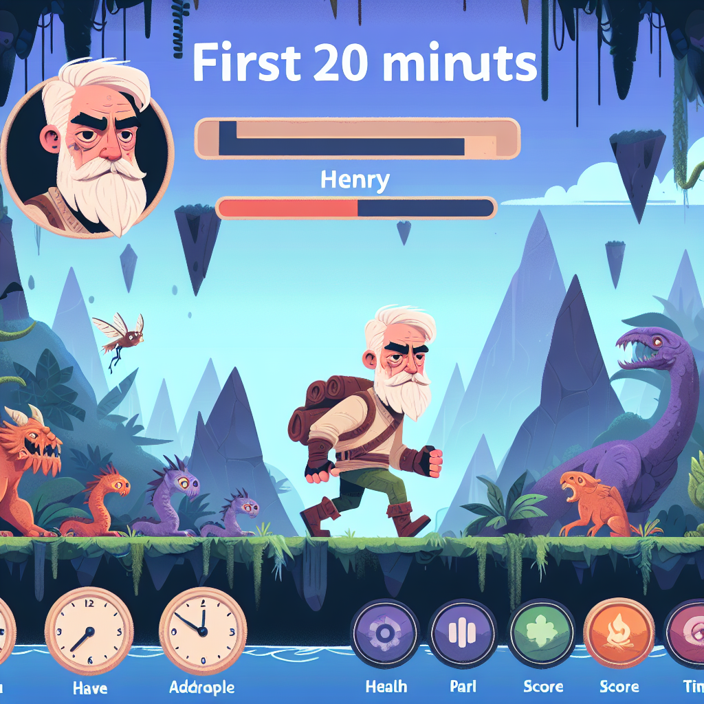 Henry Halfhead: Primeros 20 Minutos de Gameplay