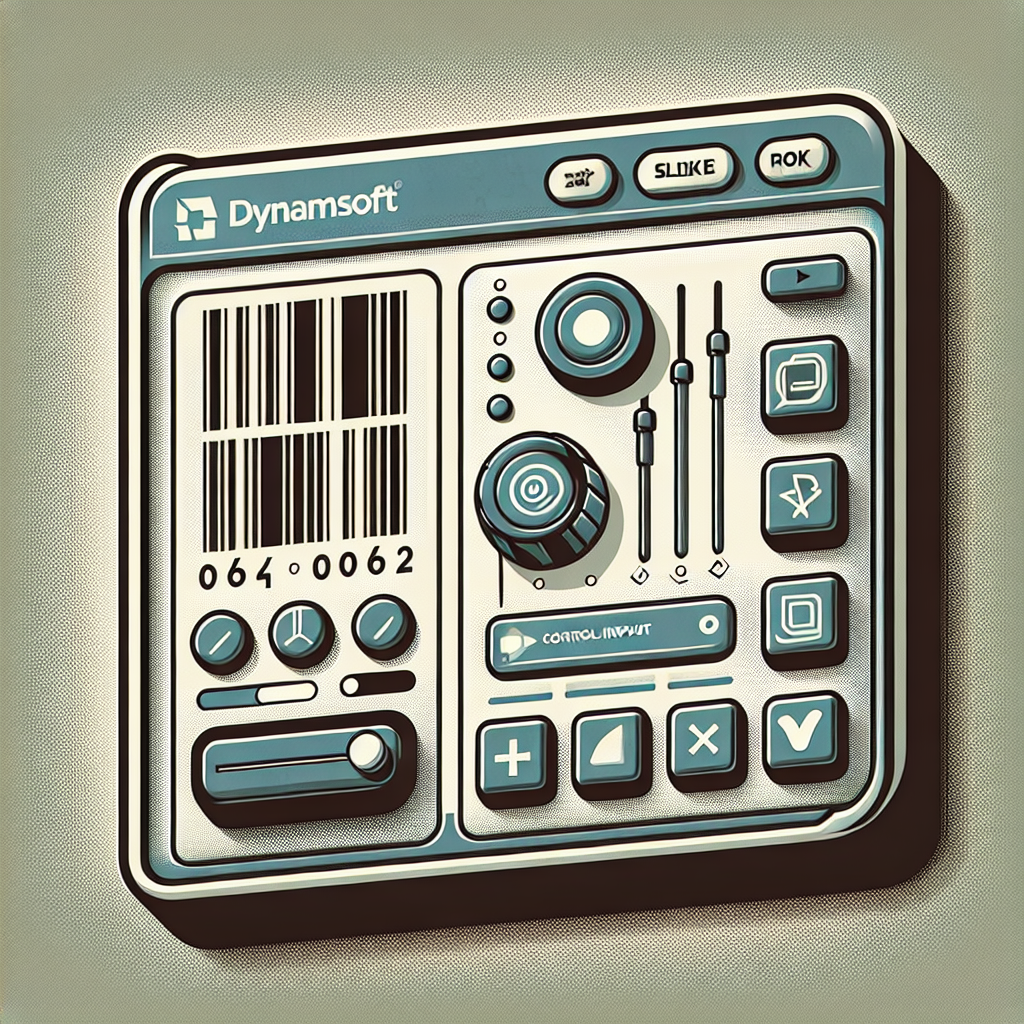 Herramienta GUI para ajustar parámetros del Dynamsoft Barcode Reader