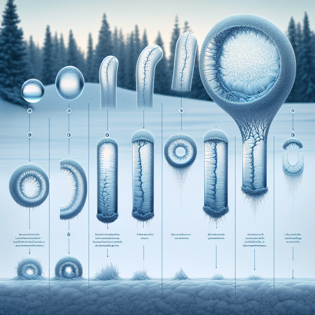 Hielo tubular: cómo se forma
