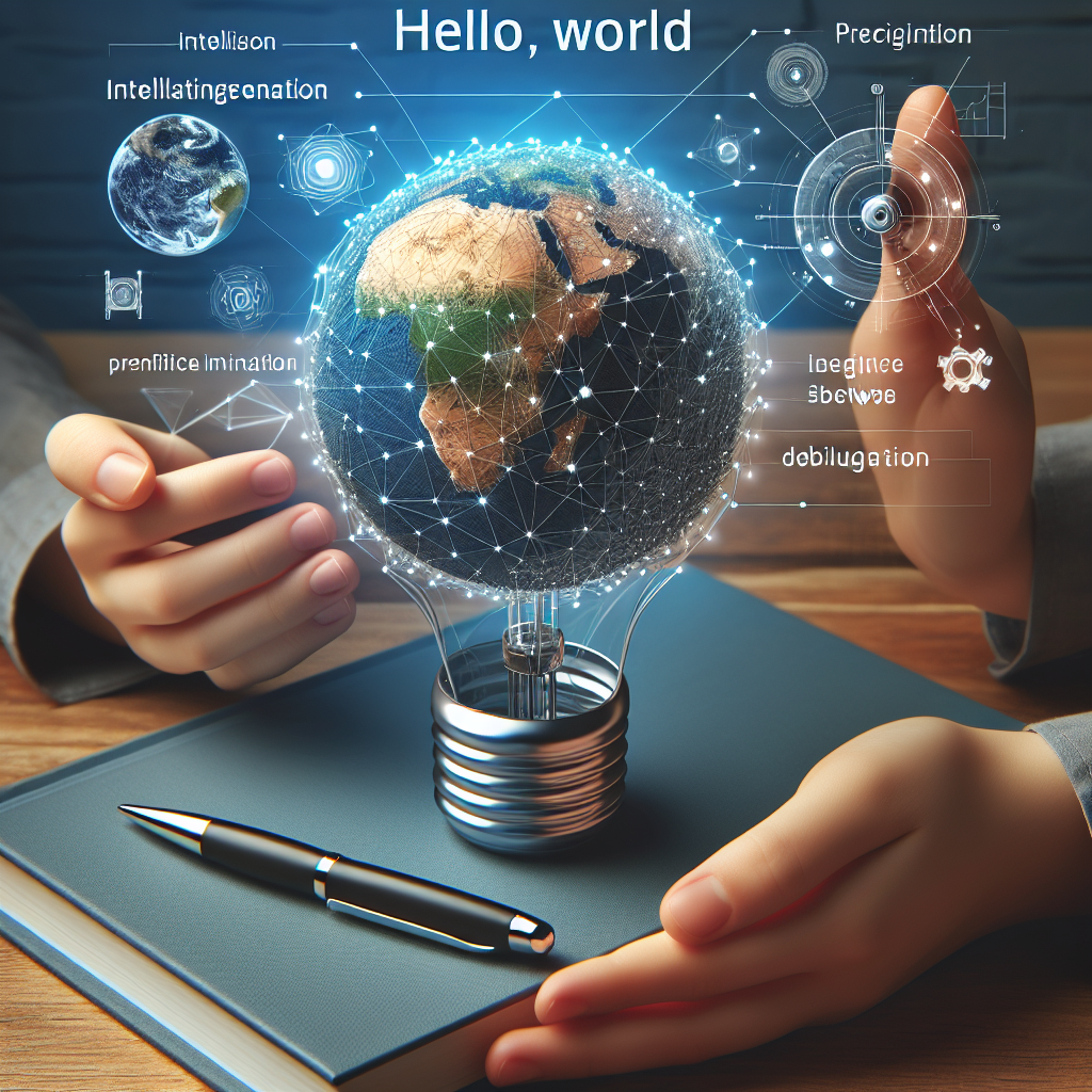 Hola, Mundo: donde nace la inteligencia entre precisión e imaginación