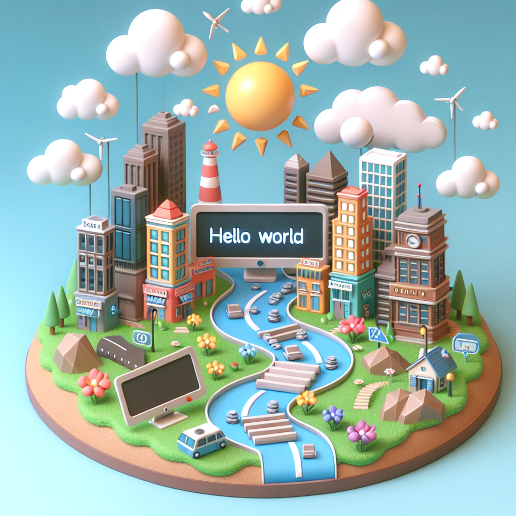 Hola Mundo: Mi Primer Paso en el Desarrollo de Software