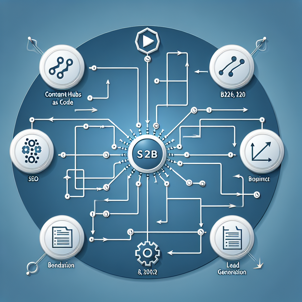 Hubs de Contenido como Código: SEO B2B y Generación de Leads