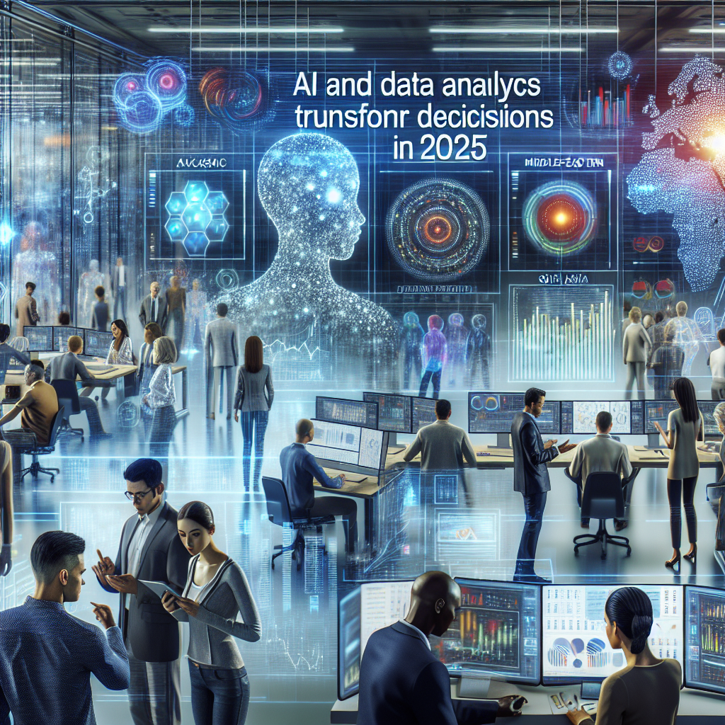 IA y analítica de datos transforman decisiones en 2025