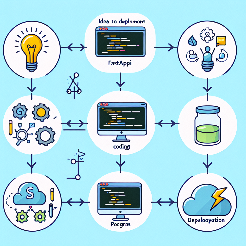 Idea a Despliegue con FastAPI y Postgres