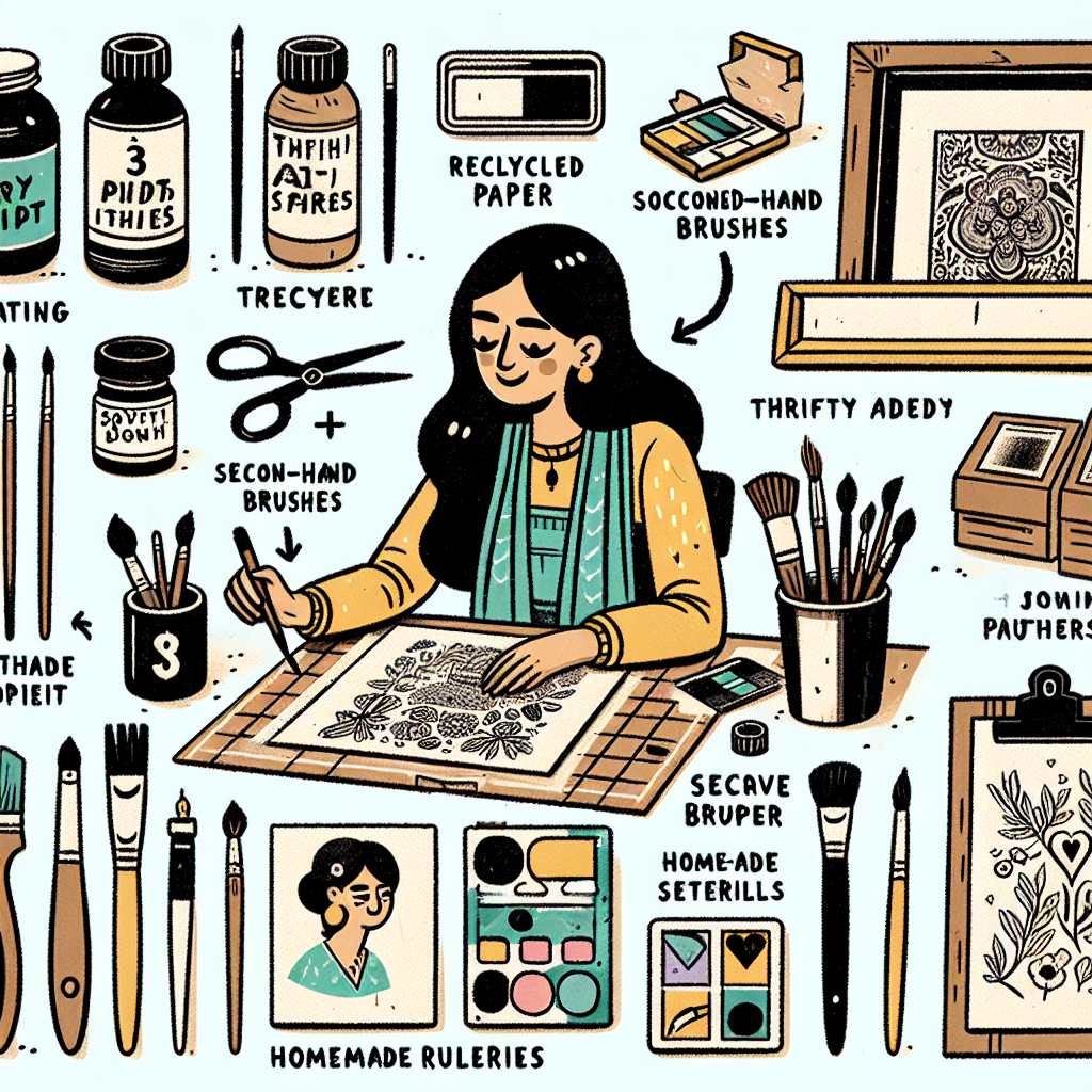 Ideas para artistas con presupuesto limitado