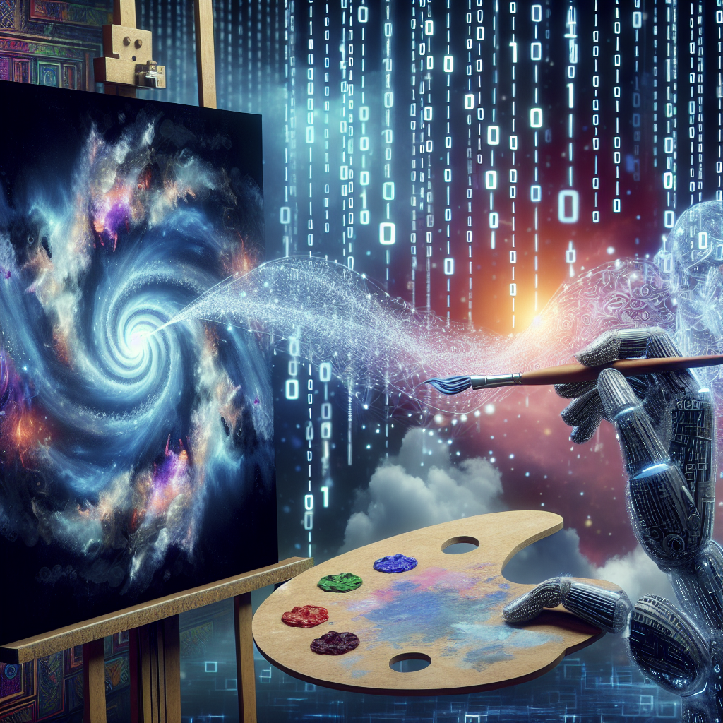 Imaginación cuántica: IA como artista