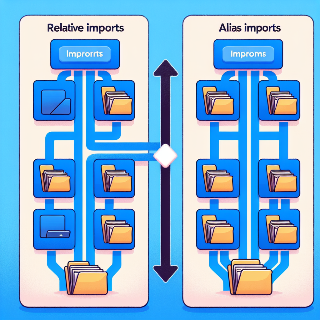 Importaciones de React: relativas vs alias