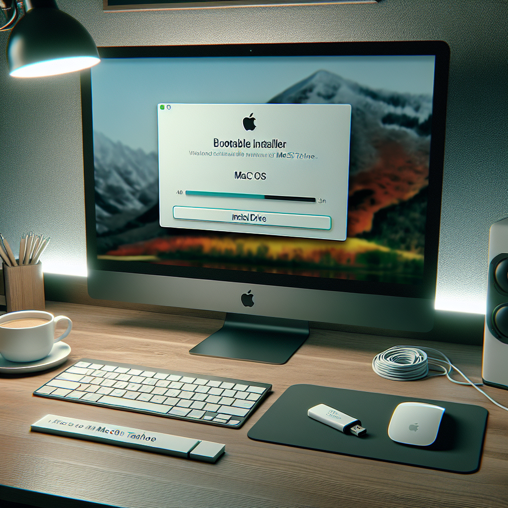 Instalador booteable de macOS Tahoe e instalación limpia