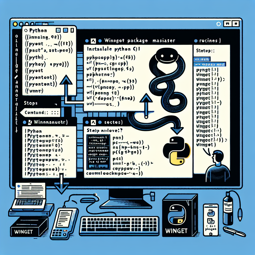 Instalar Python en Windows vía CLI con Winget