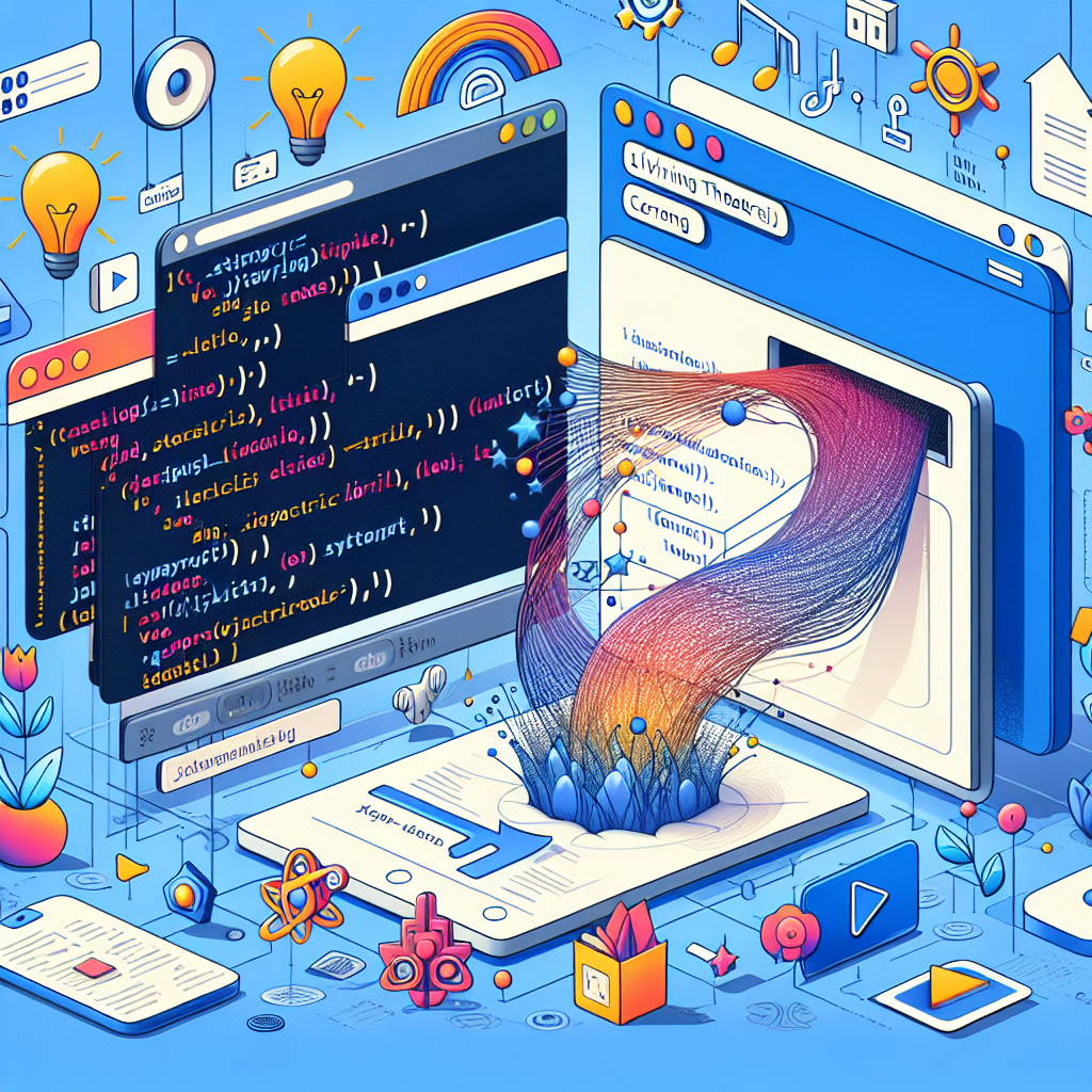 Interfaces vivas con Theatre.js