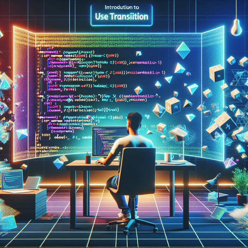 Introducción al hook useTransition de React