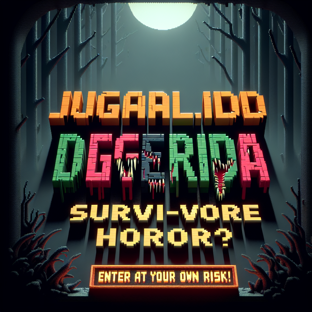 Jugabilidad Digerida - Survi-Vore Horror?!