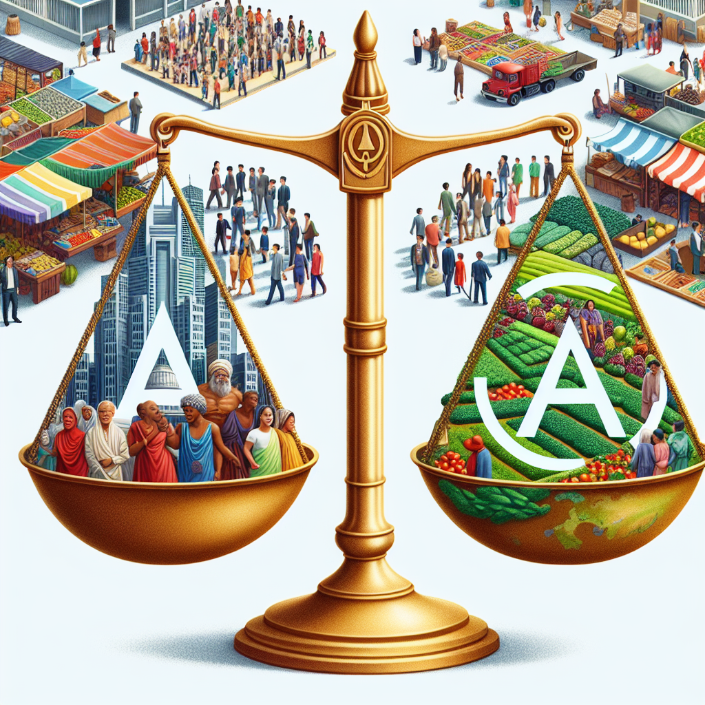 Justicia de Mercado vs Igualitarismo: El Alfa en el Equilibrio