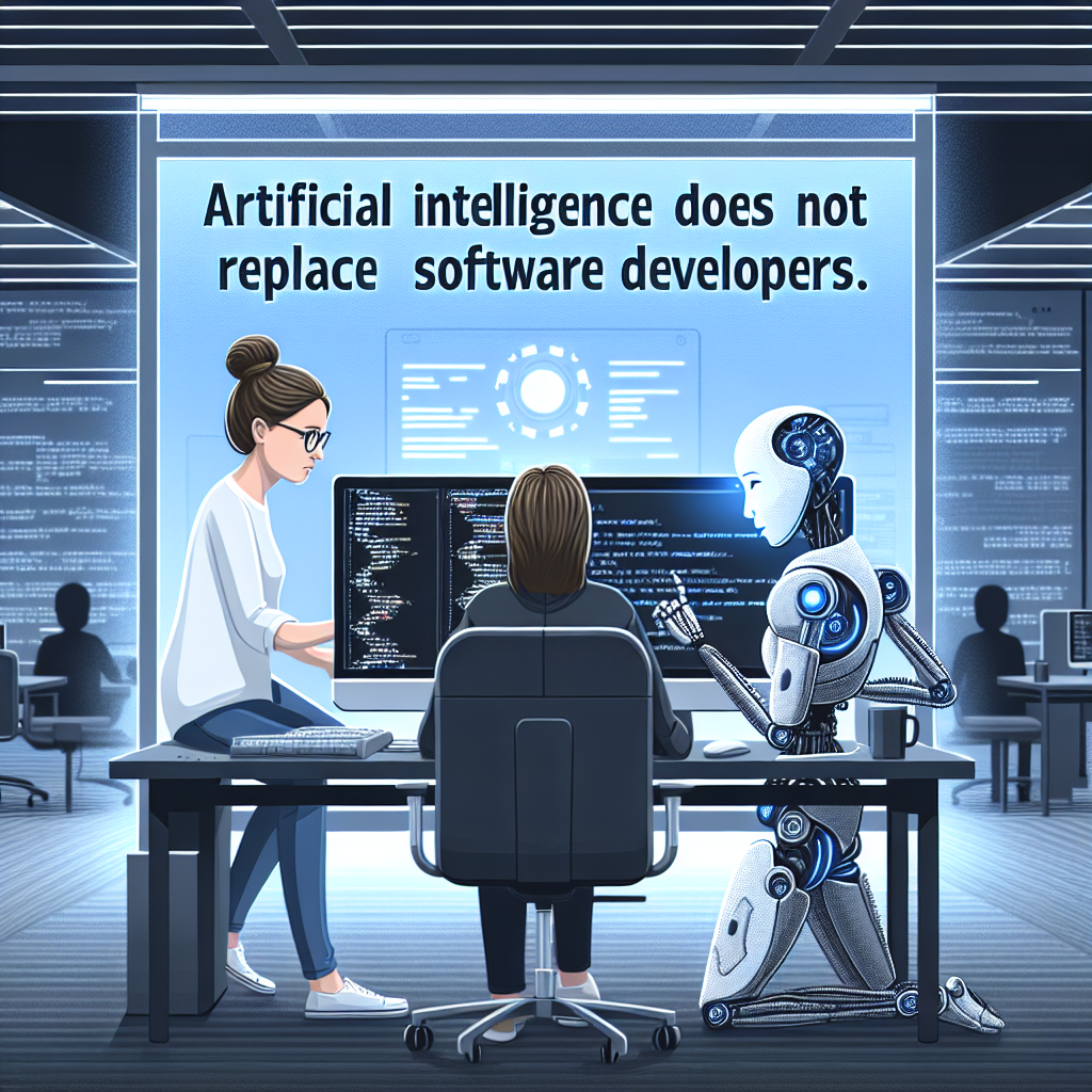 La IA no sustituye a los desarrolladores de software