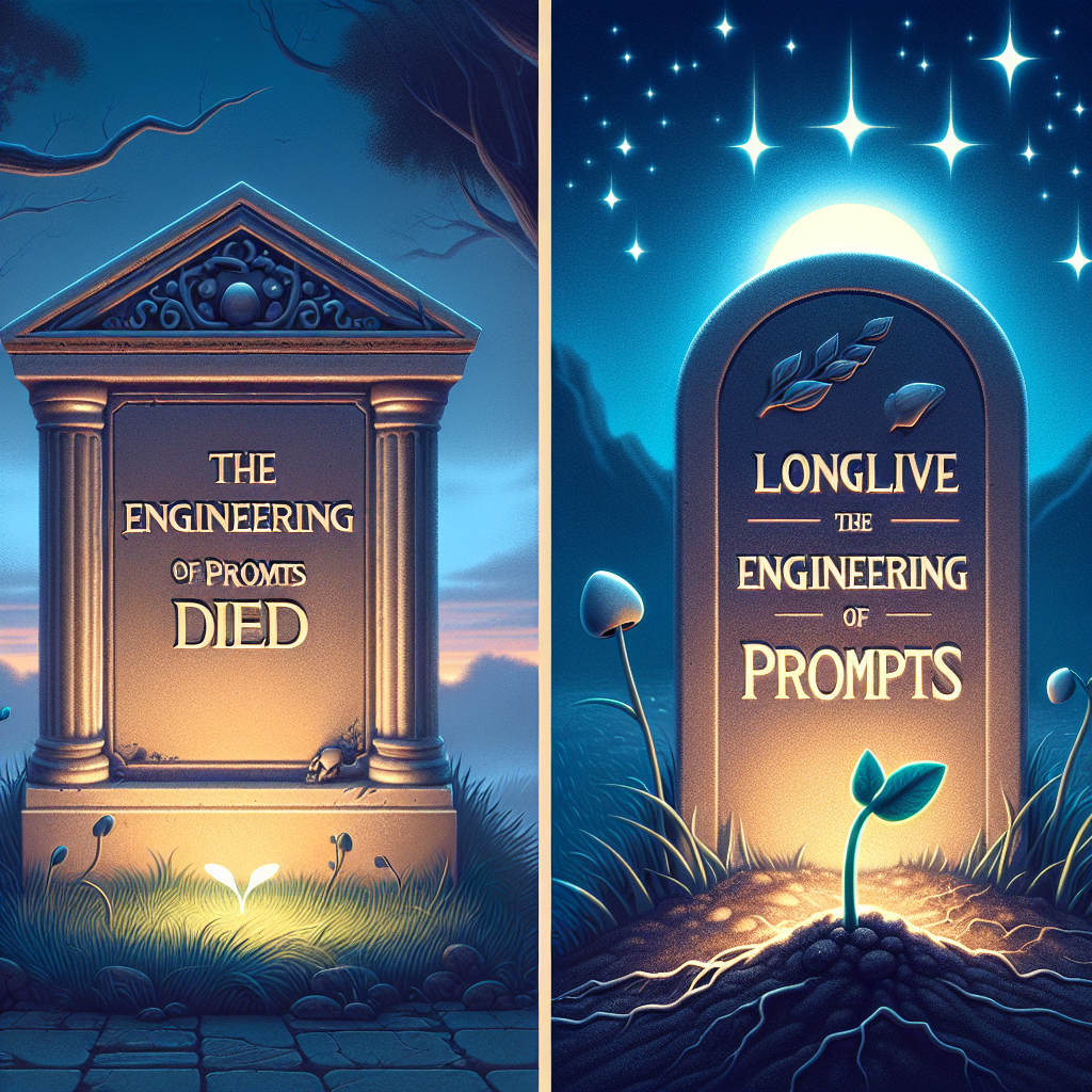 La ingeniería de prompts murió, que viva la ingeniería de prompts