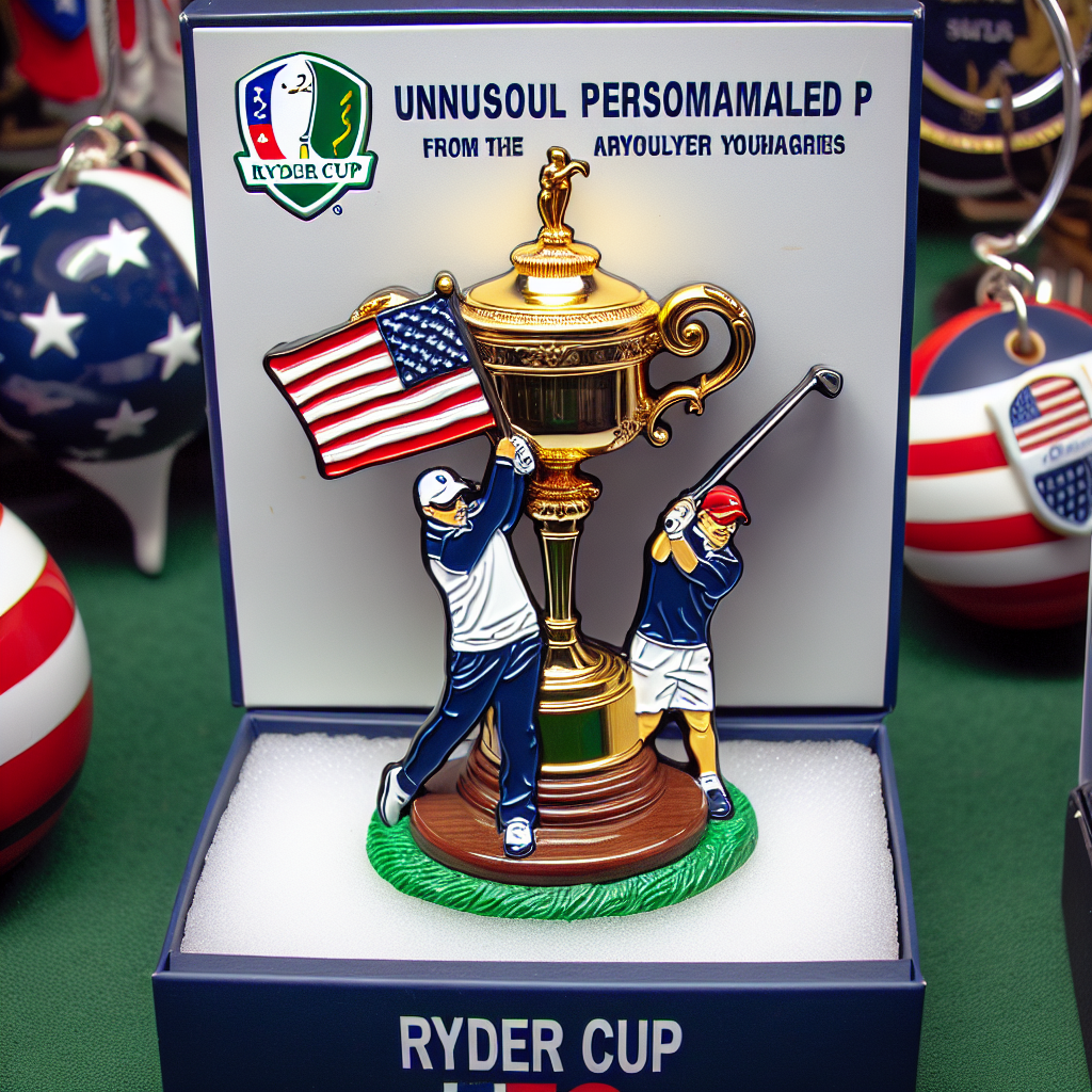 La Mercancía Personalizada Inusual de la Ryder Cup