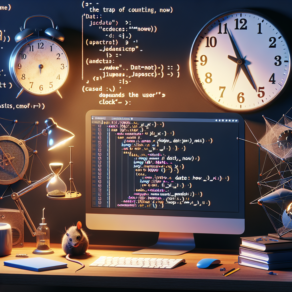 La trampa del conteo en JavaScript: Date.now depende del reloj del usuario