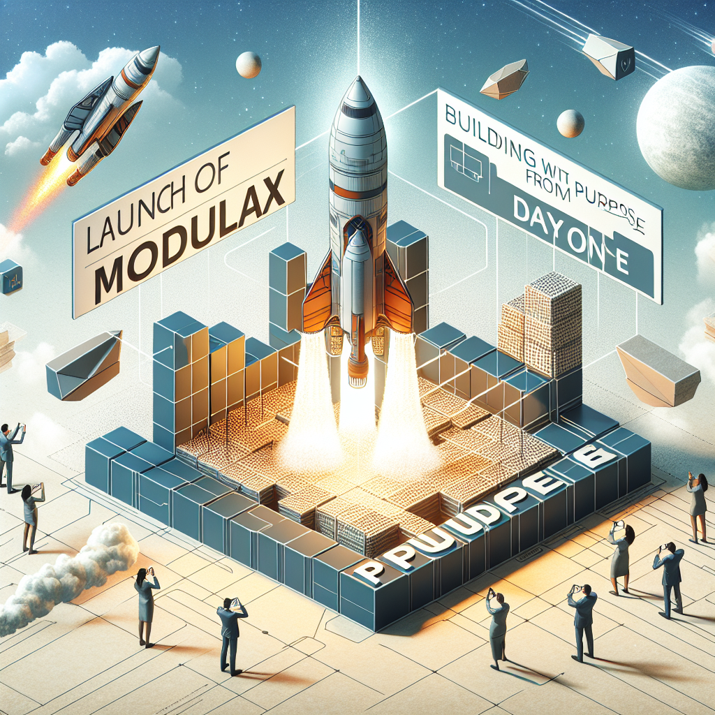 Lanzamiento Modulax: Construyendo con Propósito desde el Día Uno