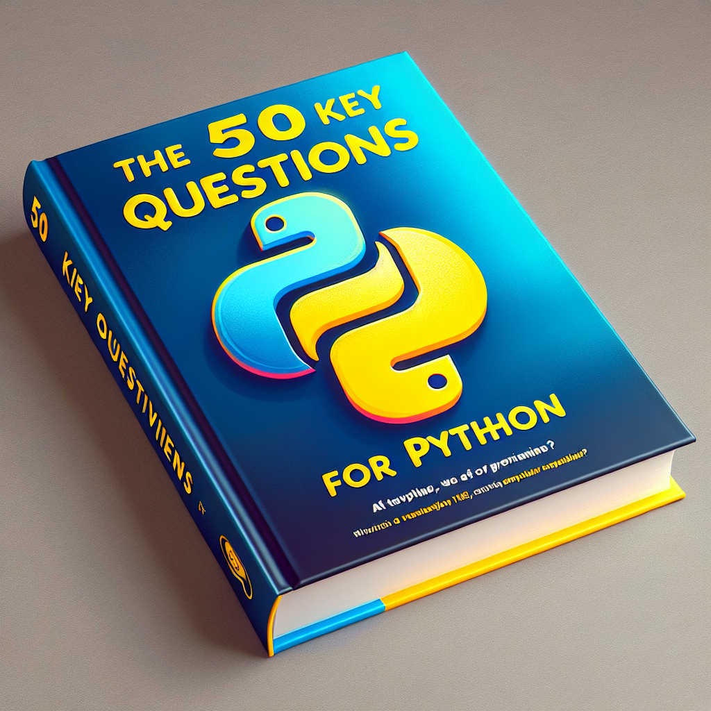 Las 50 preguntas clave para entrevistas de Python