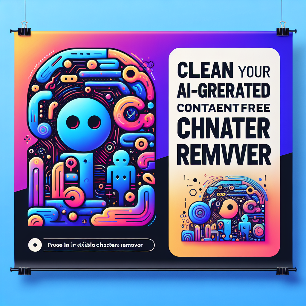 Limpia tu Contenido Generado por IA: Eliminador de Caracteres Invisibles Gratis
