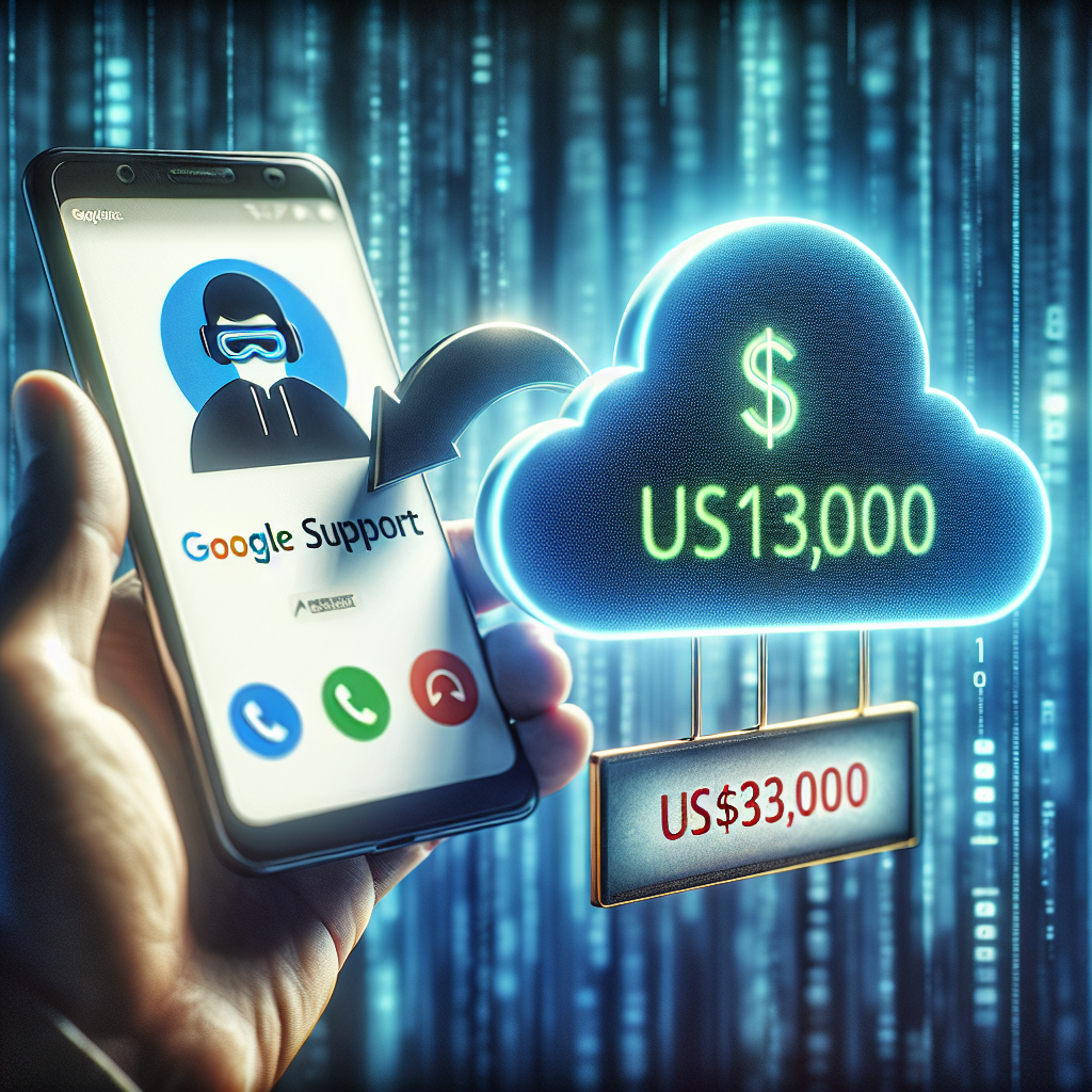 Llamada Falsa de Soporte Google y 2FA en la Nube: US$130.000