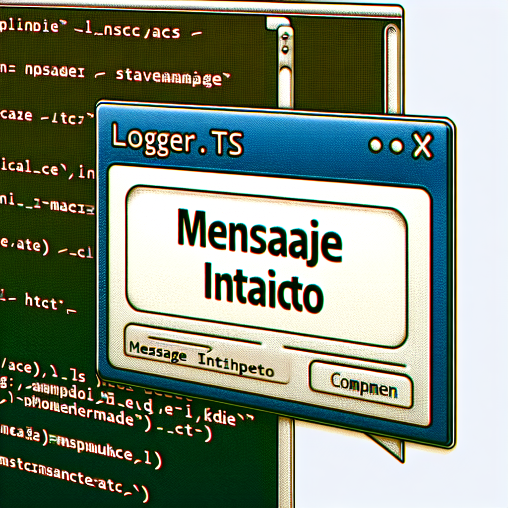 logger.ts en mcp-mermaid: mensaje intacto