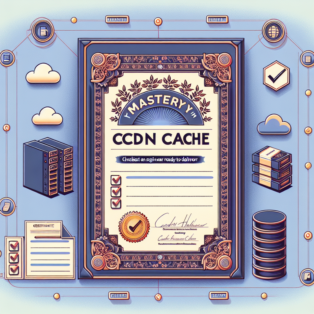 Maestría en Caché CDN: Checklist para Ingenieros listo para entregar