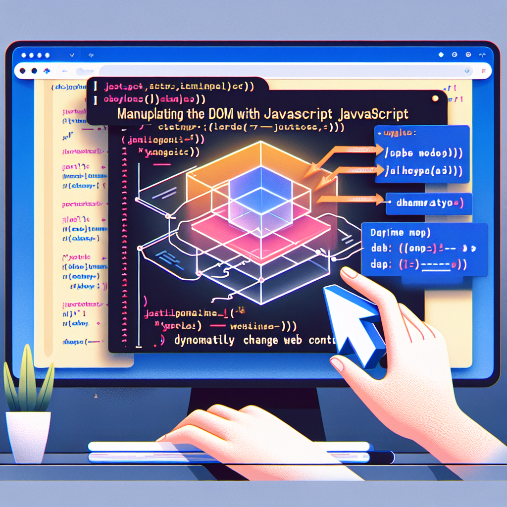 Manipulación del DOM con JavaScript: Cómo cambiar el contenido de la web dinámicamente