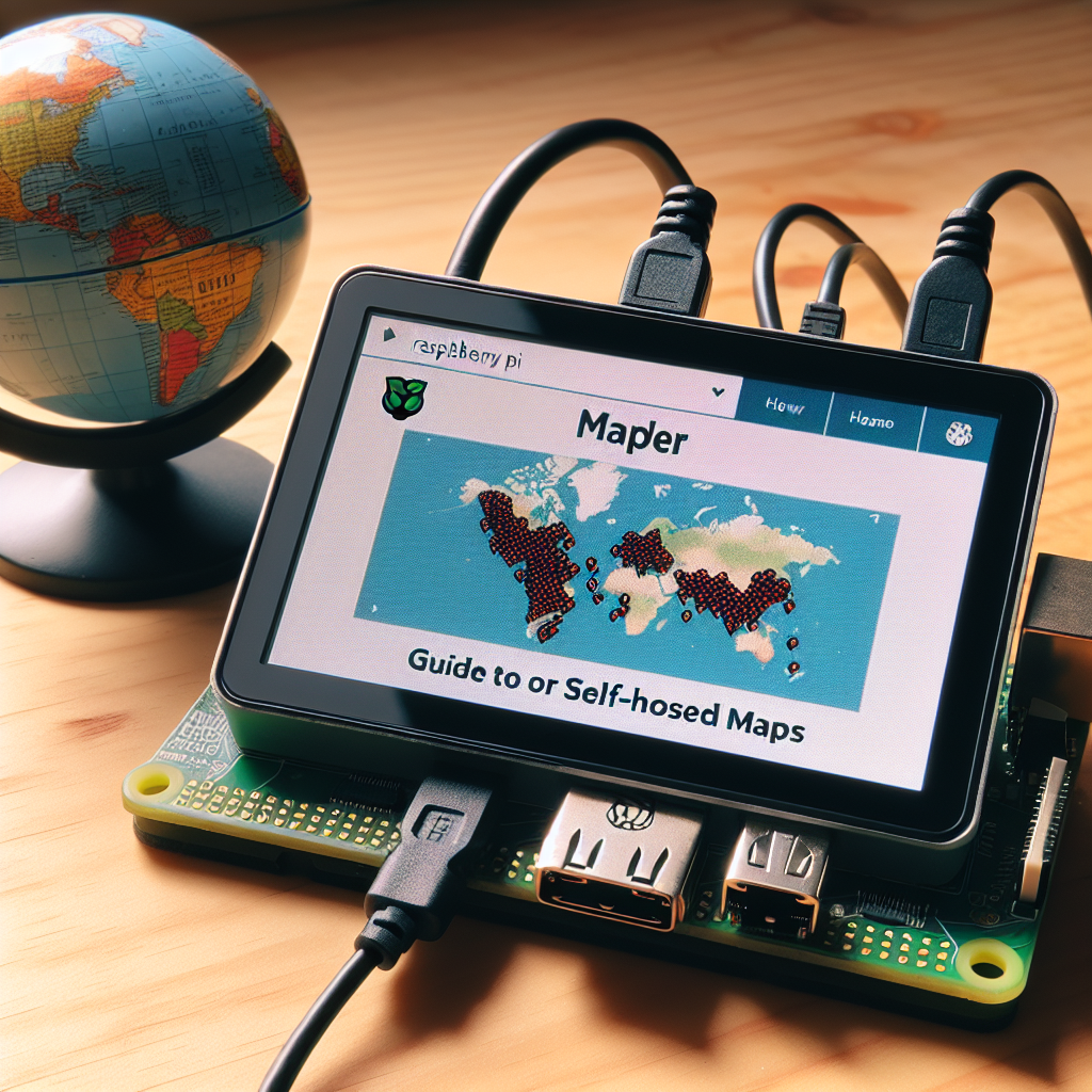 MapTiler en Raspberry Pi: Guía de Mapas Autoalojados