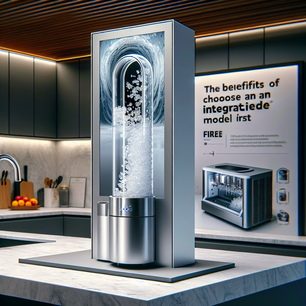 Máquina de hielo tubular: por qué elegir primero un modelo integrado