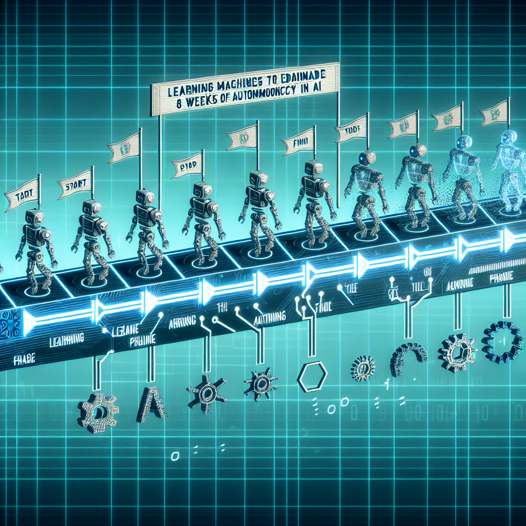 Máquinas que aprenden a eliminar: 8 semanas de autonomía en IA