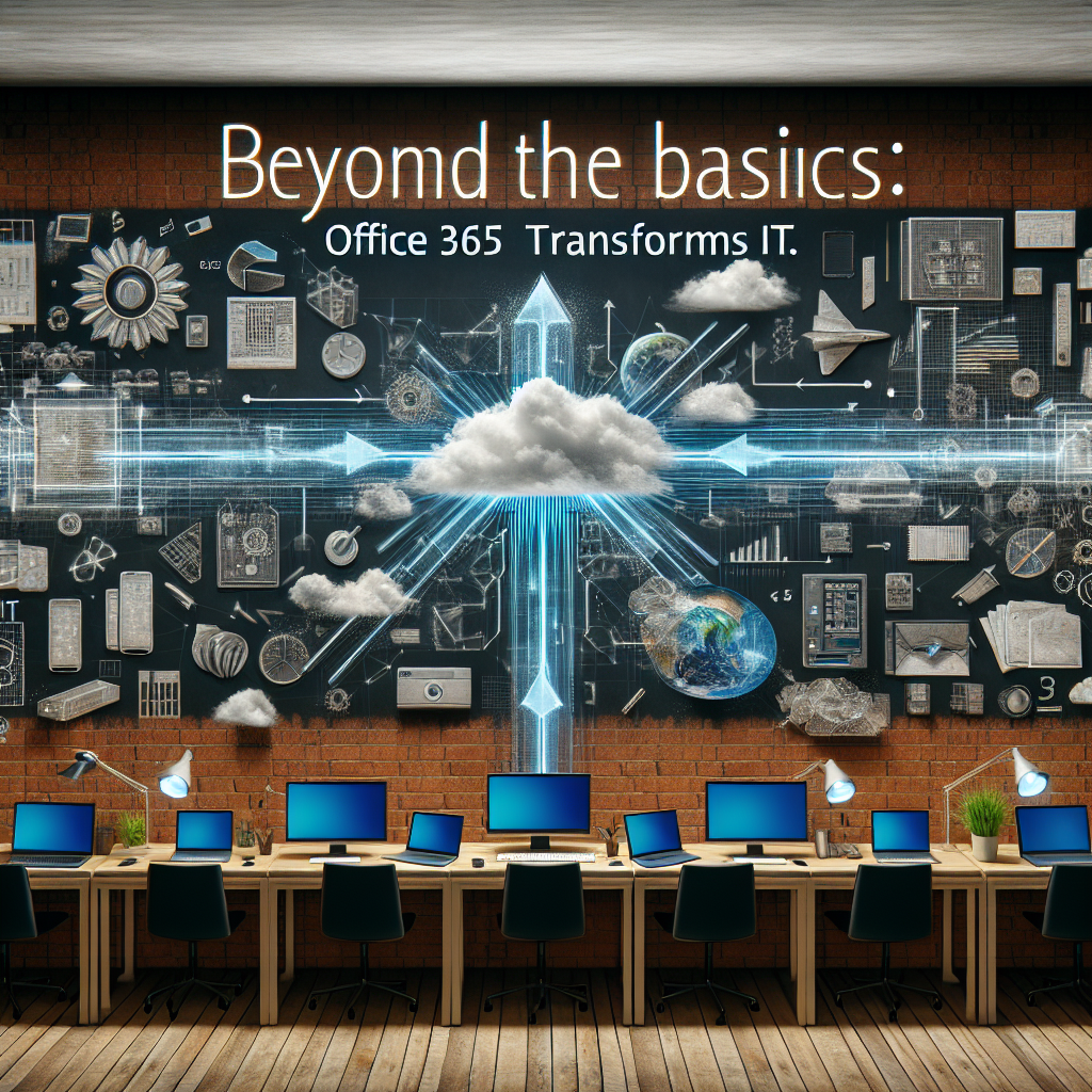 Más Allá de lo Básico: Office 365 Transforma la TI