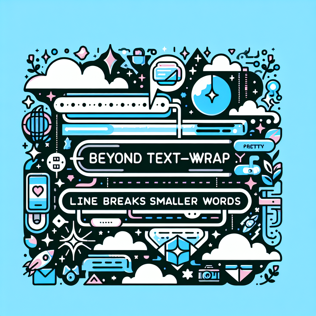 Más allá de text-wrap: pretty, saltos de línea para palabras menores
