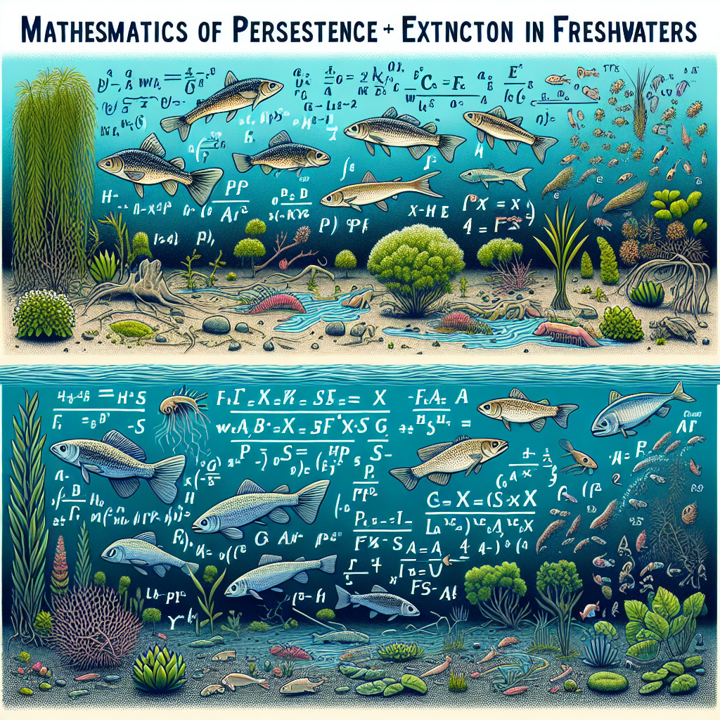 Matemática de la persistencia y extinción en aguas dulces
