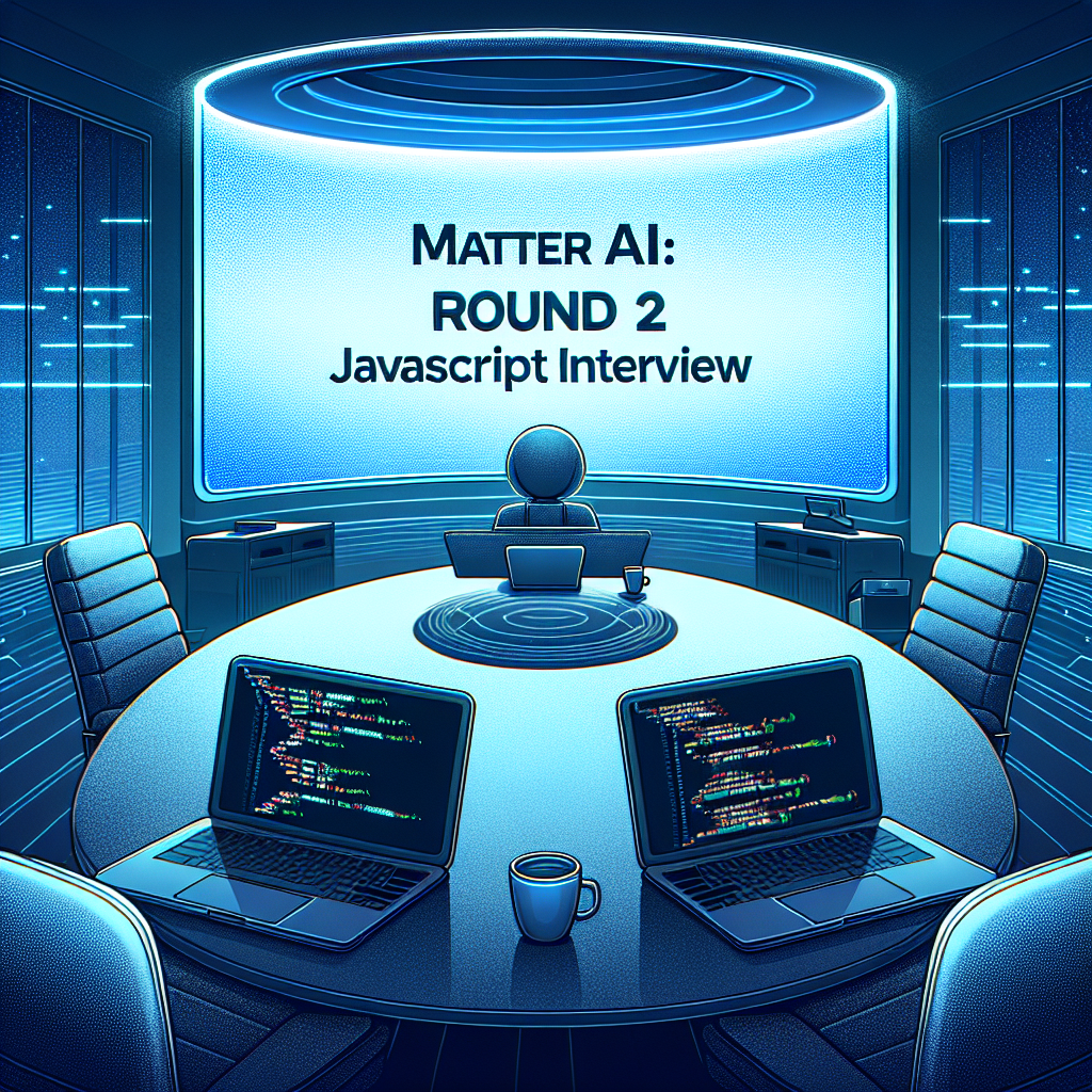 Matters AI: Ronda 2 Entrevista JavaScript