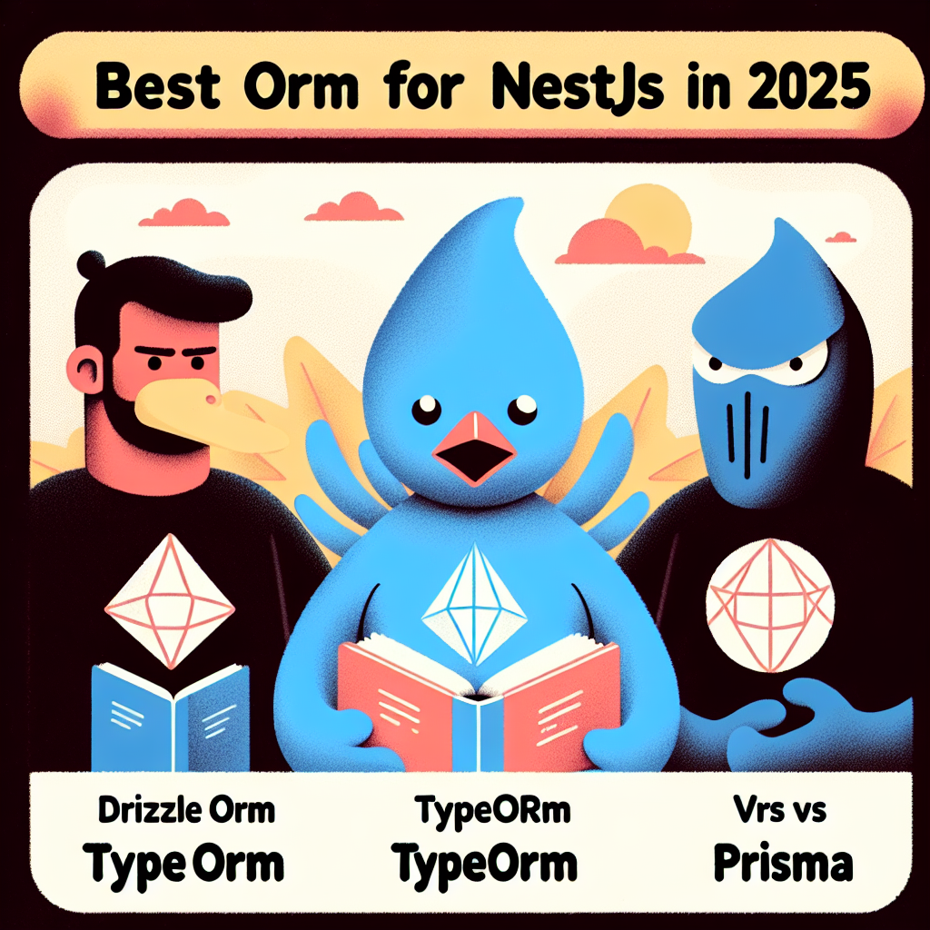 Mejor ORM para NestJS en 2025: Drizzle ORM vs TypeORM vs Prisma