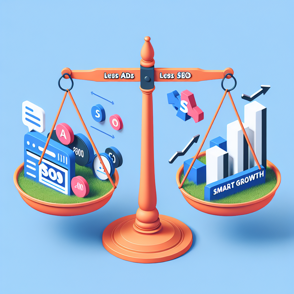 Menos anuncios, más SEO: Crecimiento inteligente