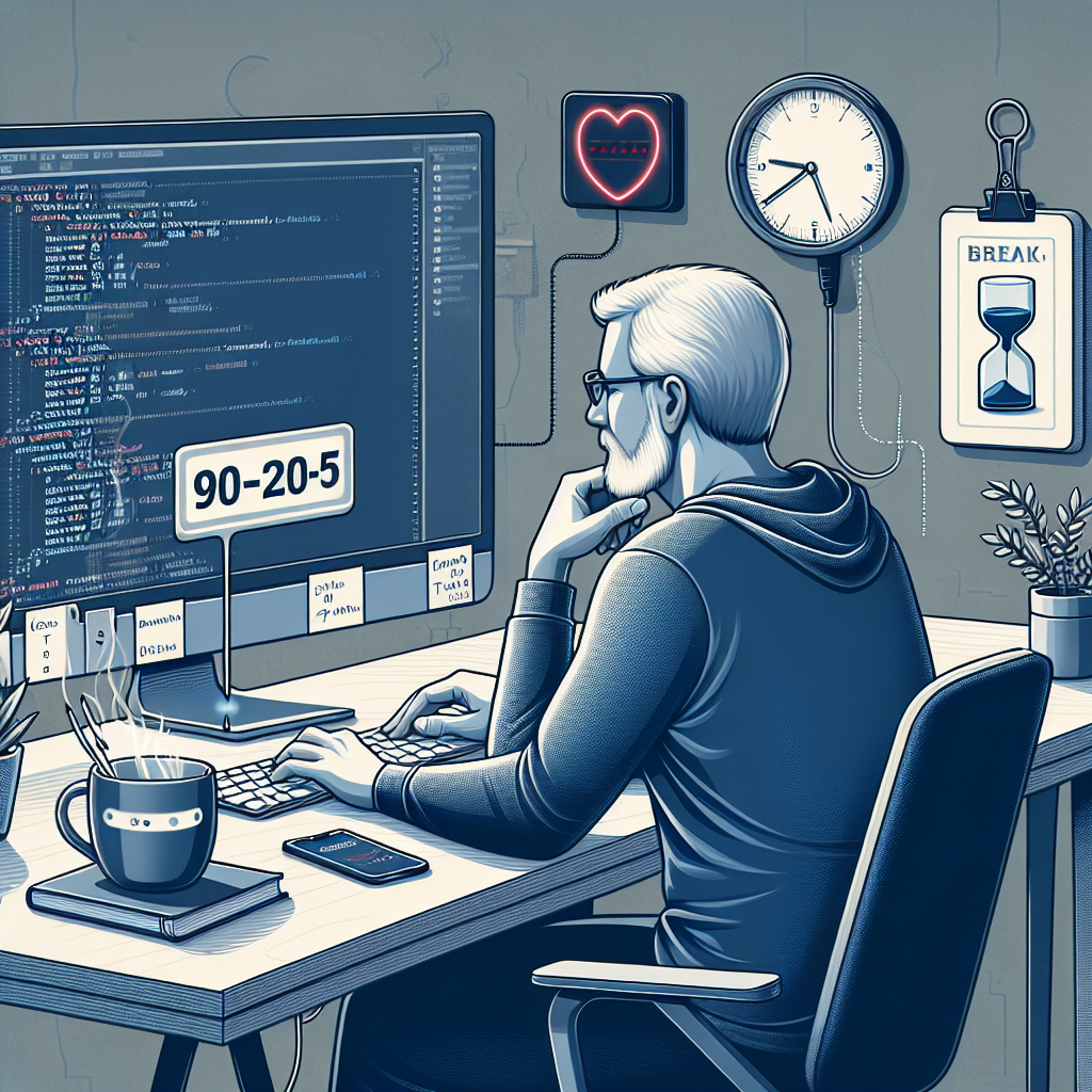 Método 90-20-5: cómo los desarrolladores senior afrontan el trabajo profundo