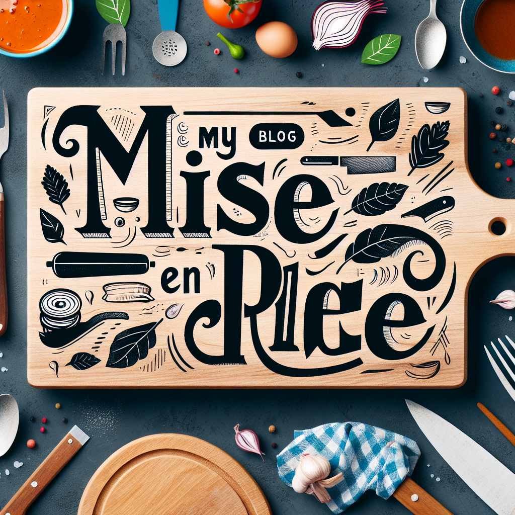 Mi Blog Mise en Place
